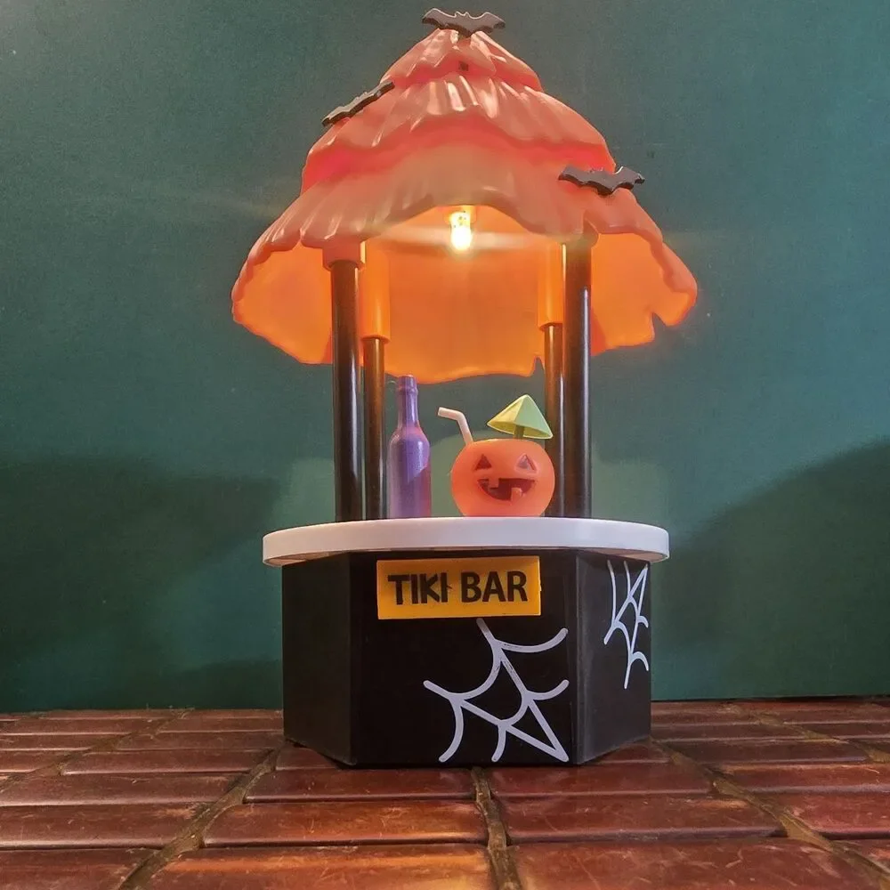 2025 Target Bullseye Playground Halloween Light-Up Spooky Tiki Bar New